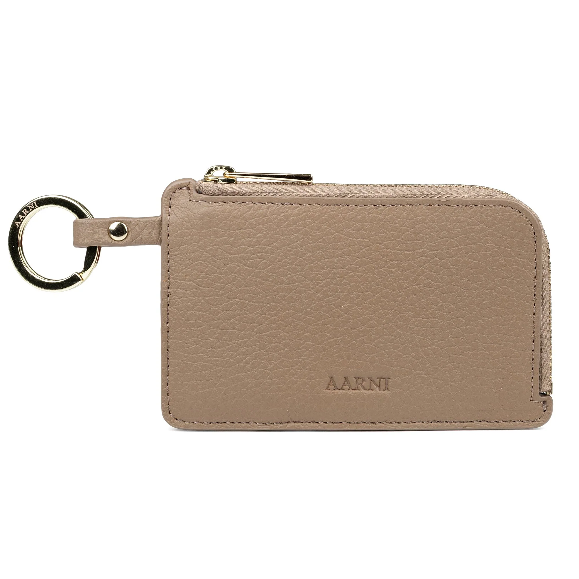 Zipper Card Holder (Sand)